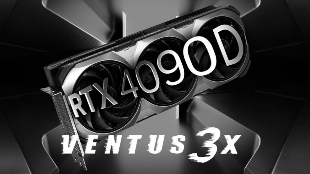 MSI GeForce RTX 4090D Ventus Overclock 3X GPU, Üçlü Yuva ve Küçük Bir Fabrika MSI GeForce RTX 4090D Ventus Overclock 3X GPU, Üçlü Yuva ve Küçük Bir Fabrika
