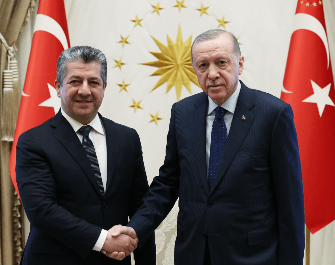 Cumhurbaşkanı Erdoğan-Barzani görüşmesi sona erdi! Cumhurbaşkanı Erdoğan-Barzani görüşmesi sona erdi!